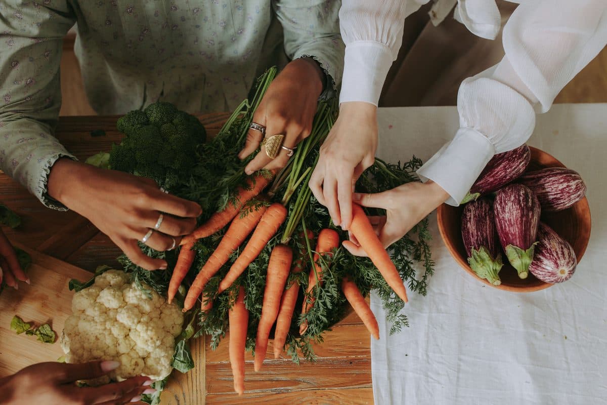 Fresh vegetables